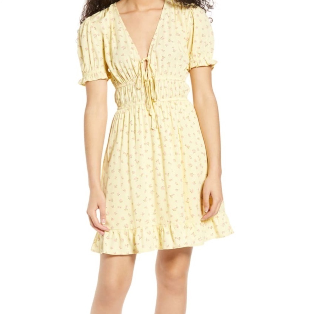 One Clothing Floral Mini Dress